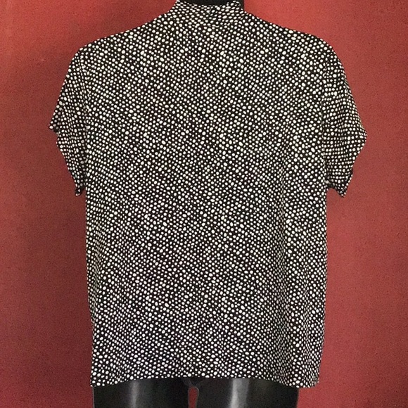 KC STEVENS POLKA DOT TOP SIZE 3X - Picture 4 of 4
